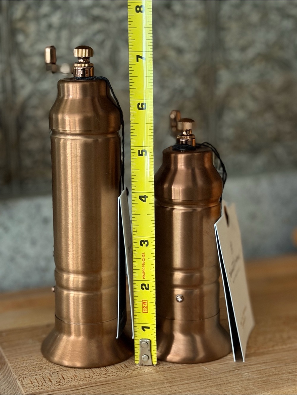 Hearth & Hand Magnolia copper salt & pepper grinders - Picture 4 of 8